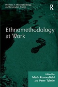 Cover: Ethnomethodology at Work - Routledge