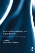 Cover: Vocationalism in Further and Higher Education - Routledge