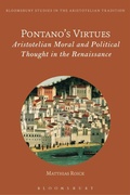 Cover: Pontano's Virtues - Bloomsbury Academic