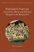 Cover: Pontano's Virtues - Bloomsbury Academic