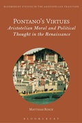 Cover: Pontano's Virtues - Bloomsbury Academic