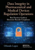 Cover: Data Integrity in Pharmaceutical and Medical Devices Regulation Operations - Productivity Press
