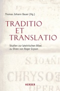 Cover: Traditio et Translatio - Verlag Herder