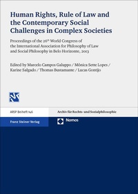 Abbildung von: Human Rights, Rule of Law and the Contemporary Social Challenges in Complex Societies - Franz Steiner Verlag