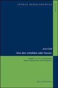 Cover: >Von den vnholden oder hexen< - Weidmannsche Hildesheim