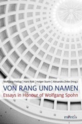 Cover: Von Rang und Namen - Brill Deutschland