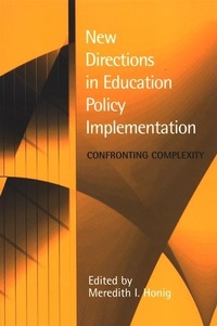 Enlarge image Cover: New Directions in Education Policy Implementation - State University of New York Press