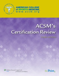 Abbildung von: ACSM's Certification Review - Lippincott Williams and Wilkins