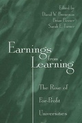 Cover: Earnings from Learning - State University of New York Press