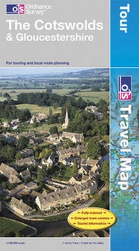 Abbildung von: The Cotswolds and Gloucestershire - Ordnance Survey