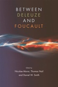 Cover: Between Deleuze and Foucault - Edinburgh University Press