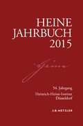 Cover: Heine-Jahrbuch 2015 - J.B. Metzler