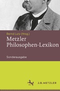 Cover: Metzler Philosophen-Lexikon - J.B. Metzler