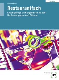 Enlarge image Cover: Restaurantfach - Verlag Handwerk und Technik