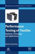 Cover: Performance Testing of Textiles - Woodhead Publishing Ltd