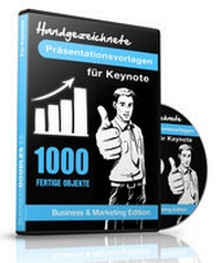Abbildung von: 1000 Handgezeichnete Präsentationsvorlagen für Apple Keynote - - FuturePaceMedia