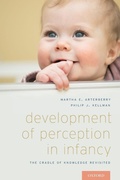 Cover: Development of Perception in Infancy - Oxford University Press Inc