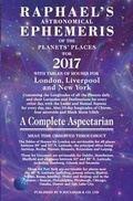 Cover: Raphael's Astronomical Ephemeris of the Planets' Places 2017 - W Foulsham & Co Ltd