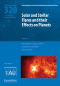Cover: Solar and Stellar Flares and their Effects on Planets (IAU S320) - Cambridge University Press