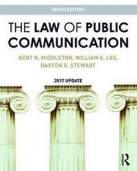 Enlarge image Cover: The Law of Public Communication - Routledge