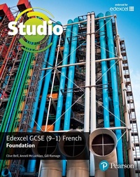 Enlarge image Cover: Studio Edexcel GCSE French Foundation Student Book - Pearson Education Limited