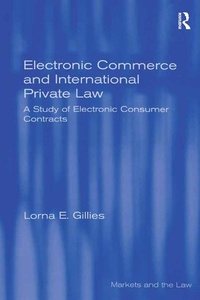 Abbildung von: Electronic Commerce and International Private Law - Routledge