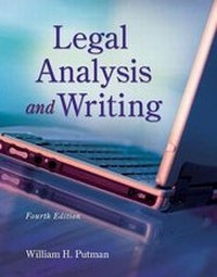 Enlarge image Cover: Legal Analysis and Writing, Loose-Leaf Version - CENGAGE Learning Custom Publishing