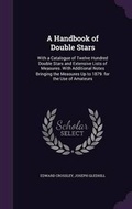 Cover: A Handbook of Double Stars - Palala Press