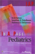 Cover: In A Page Pediatrics - Lippincott Williams and Wilkins