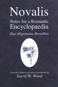 Enlarge image Cover: Notes for a Romantic Encyclopaedia - State University of New York Press
