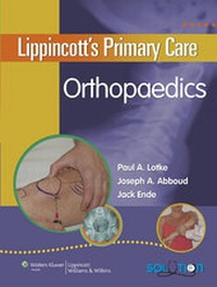 Abbildung von: Lippincott's Primary Care Orthopaedics - Lippincott Williams and Wilkins
