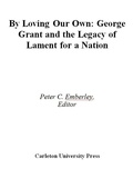 Cover: By Loving our Own - De Gruyter