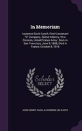 Cover: In Memoriam - Palala Press
