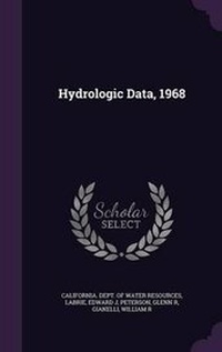 Enlarge image Cover: Hydrologic Data, 1968 - Palala Press