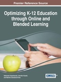 Cover: Optimizing K-12 Education through Online and Blended Learning - Information Science Reference