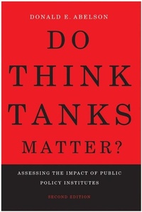 Enlarge image Cover: Do Think Tanks Matter?, Second Edition - De Gruyter