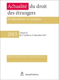 Cover: Actualit&eacute; du droit des &eacute;trangers - St&auml;mpfli Verlag AG