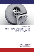 Cover: RSA : Data Encryption and Data Decryption - LAP Lambert Academic Publishing