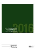 Cover: Hild und K Architektur 2016 - epubli