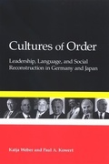 Cover: Cultures of Order - State University of New York Press