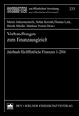 Bild: Jahrbuch f&uuml;r &ouml;ffentliche Finanzen (2016) 1 - Berliner Wissenschafts-Verlag