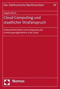 Abbildung von: Cloud Computing und staatlicher Strafanspruch - Nomos