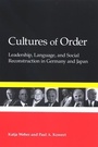 Cover: Cultures of Order - State University of New York Press