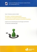 Cover: Zur Lebens- und Betreuungssituation von Menschen mit kognitiver Beeintr&auml;chtigung und herausforderndem Verhalten in Nordrhein-Westfalen - universi - Universit&auml;tsverlag Siegen