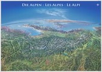Abbildung von: Panorama Alpen Poster - INTERKART Landkarten & Globen