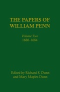 Cover: The Papers of William Penn, Volume 2 - University of Pennsylvania Press