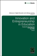Cover: Innovation and Entrepreneurship in Education - Emerald Publishing Limited