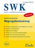 Cover: SWK-Spezial Wegzugsbesteuerung - Linde