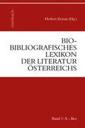Cover: Bio-bibliografisches Lexikon der Literatur &Ouml;sterreichs - Rombach Druck- und Verlagshaus