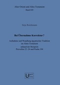 Cover: Bei &Uuml;bernahme Korrektur? - Ugarit